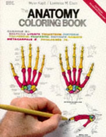 The anatomy coloring book Cover