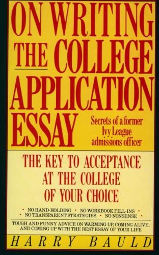 On writing the college application essay Cover