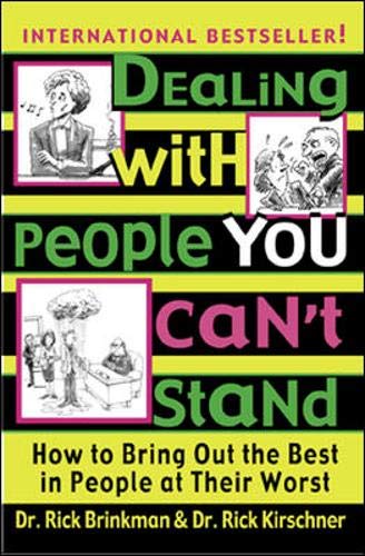 Dealing with people you can't stand Cover