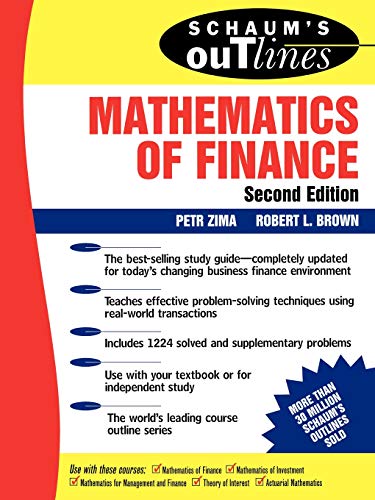 Schaum's outline of theory and problems of mathematics of finance Cover