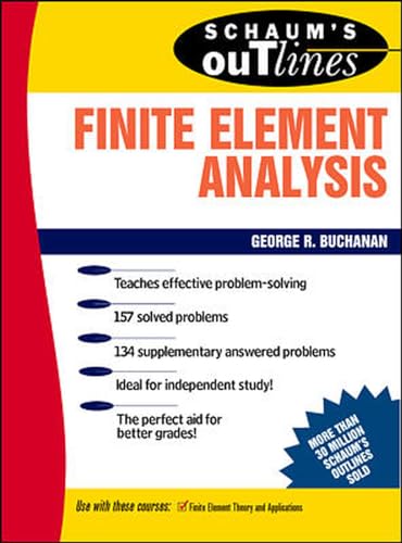 Schaum's outline of theory and problems of finite element analysis Cover