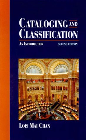 Cataloging and classification Cover