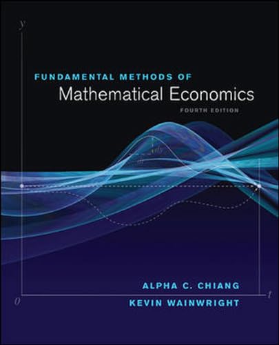 Fundamental methods of mathematical economics Cover