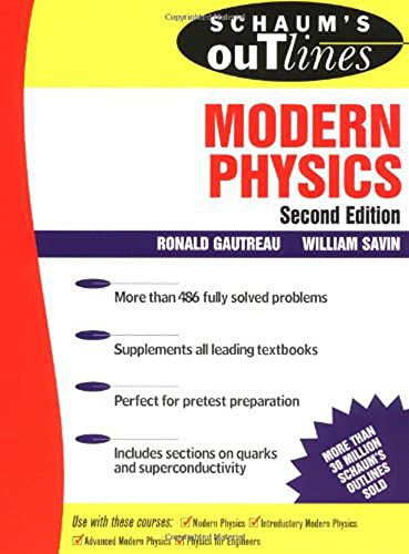 Schaum's outline of theory and problems of modern physics Cover