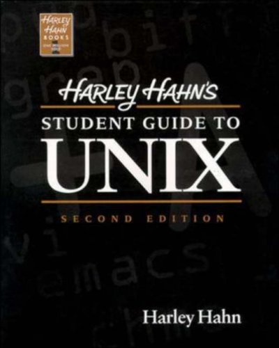 Harley Hahn's student guide to Unix Cover