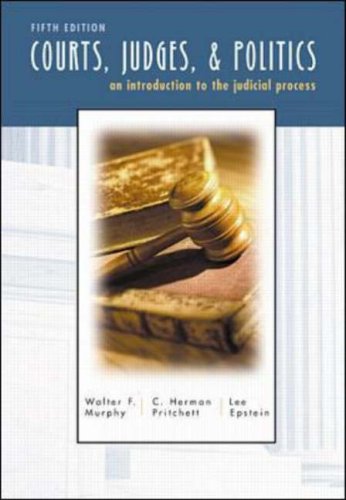Courts, judges & politics Cover
