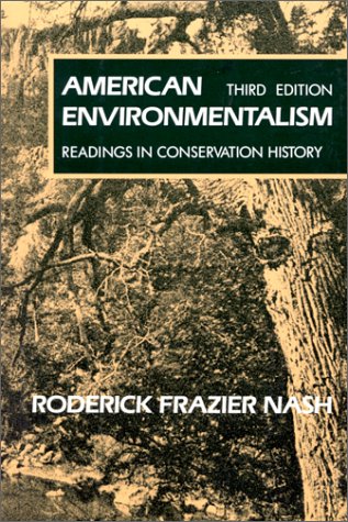 American environmentalism Cover