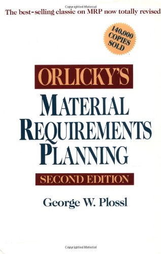 Orlicky's material requirements planning Cover