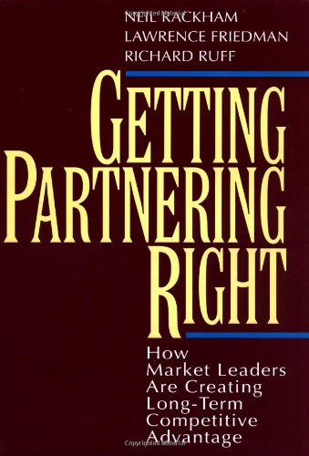 Getting partnering right Cover