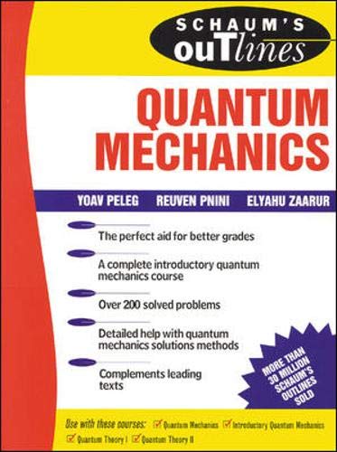 Schaum's outline of theory and problems of quantum mechanics Cover
