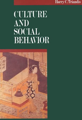 Culture and social behavior Cover