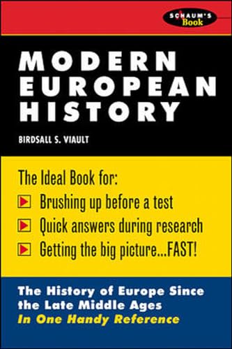 Modern European History Cover