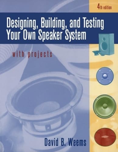 Designing, building, and testing your own speaker system with projects Cover