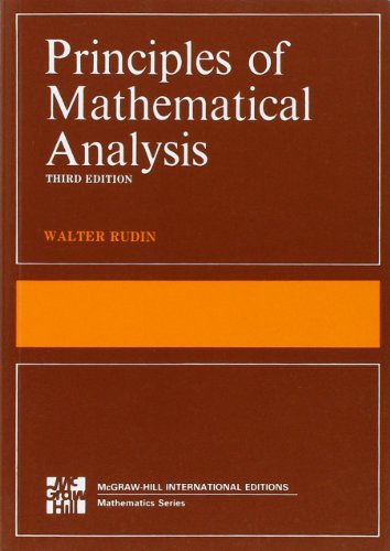 Principles of mathematical analysis Cover