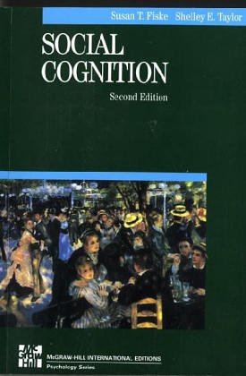 Social Cognition (McGraw-Hill Series in Social Psychology) Cover