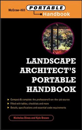 Landscape Architect's Portable Handbook Cover
