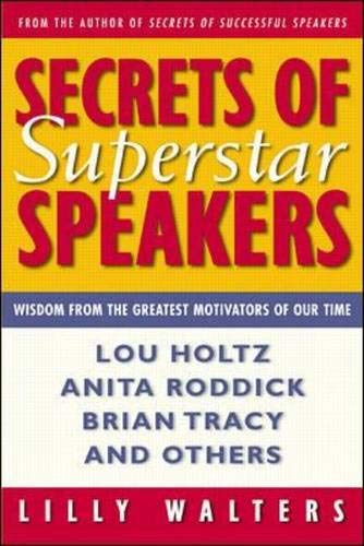 Secrets of superstar speakers Cover