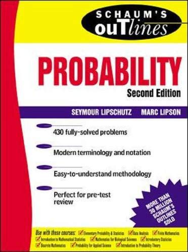 Schaum's Outline of Probability, 2nd Edition Cover