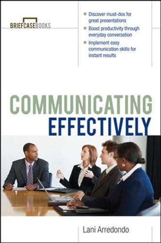 Communicating Effectively (The Briefcase Books) Cover