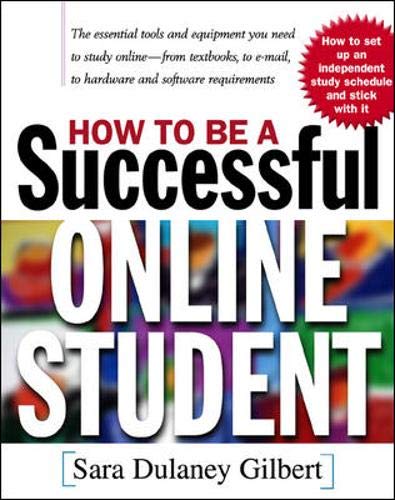 How to be a successful online student Cover