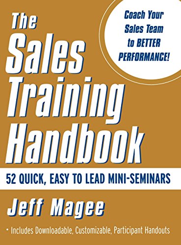 The sales training handbook Cover