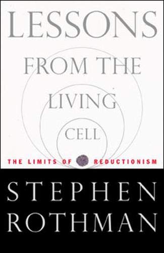 Lessons from the living cell Cover