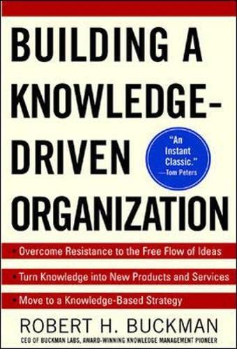 Building a Knowledge-Driven Organization Cover