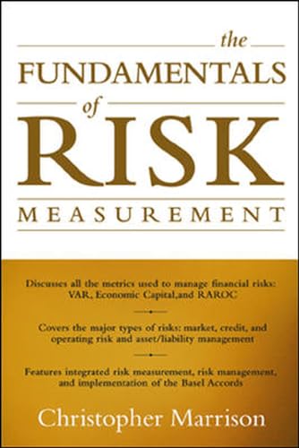 The fundamentals of risk measurement Cover