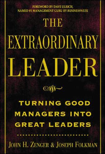 The Extraordinary Leader  Cover