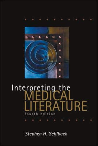 Interpreting the medical literature Cover