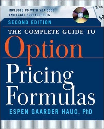 The Complete Guide to Option Pricing Formulas Cover