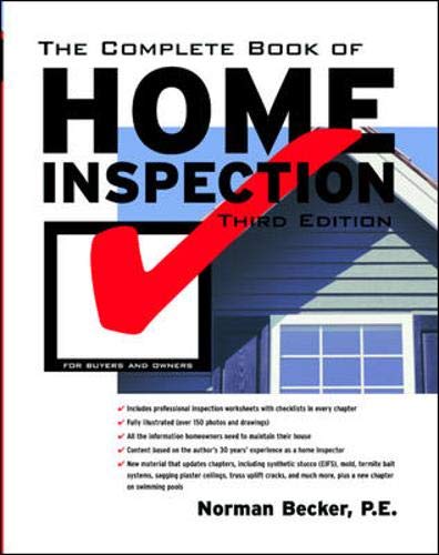 The Complete Book of Home Inspection Cover