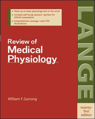 Review of Medical Physiology (LANGE Basic Science) Cover