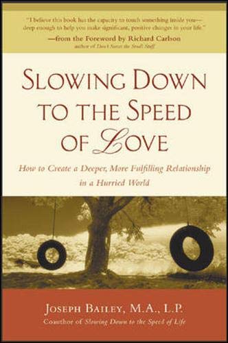 Slowing down to the speed of love Cover