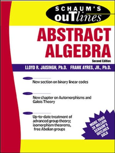 Schaum's outline of theory and problems of abstract algebra Cover