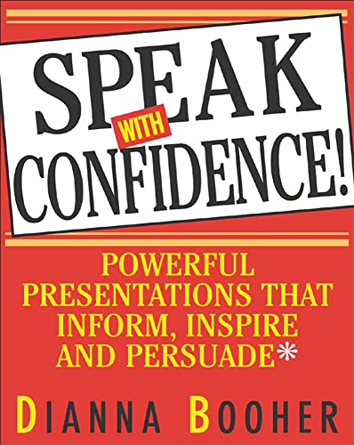 Speak with confidence Cover