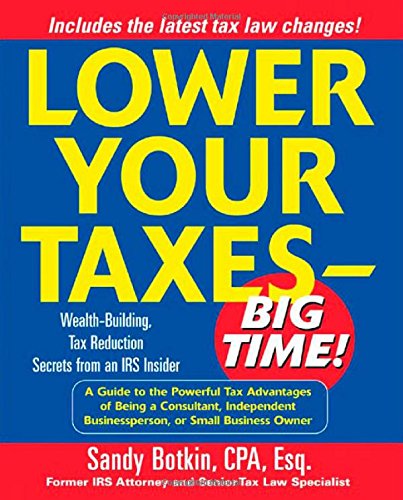 Lower your taxes-big time! Cover