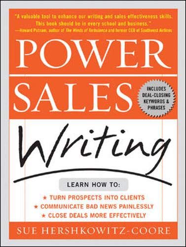 Power Sales Writing Cover