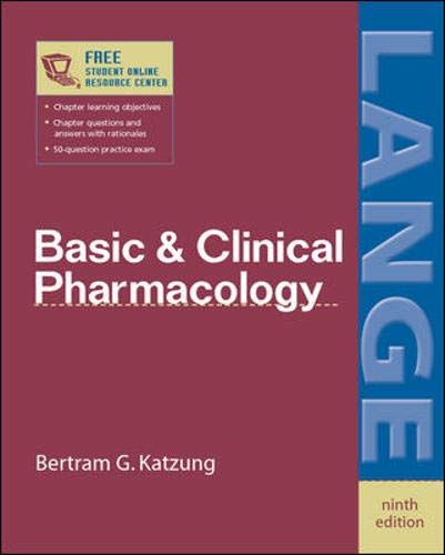 Basic & clinical pharmacology Cover