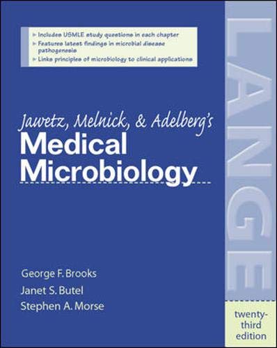 Jawetz, Melnick, & Adelberg's Medical Microbiology (LANGE Basic Science) Cover