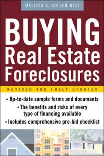 Buying Real Estate Foreclosures Cover