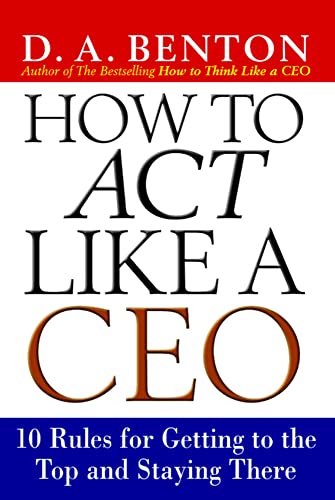 How to Act Like a CEO Cover