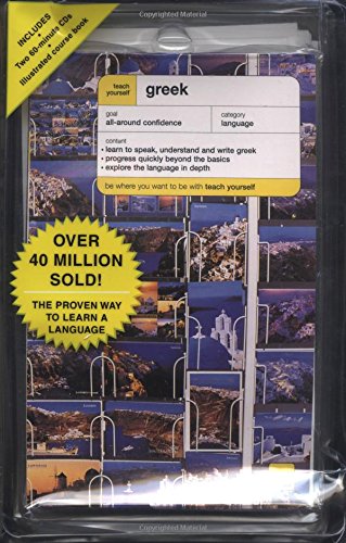 Teach Yourself Greek Complete Course Package (Book + 2CDs) (Teach Yourself Language Complete Courses) Cover