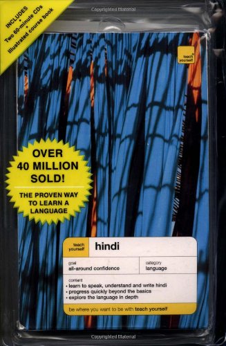 Teach Yourself Hindi Complete Course Package (Book + 2CDs) (Teach Yourself Language Complete Courses) Cover