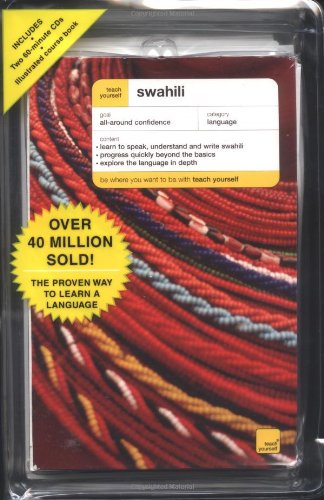Teach Yourself Swahili Complete Course Package (Book + 2CDs) (Teach Yourself Language Complete Courses) Cover