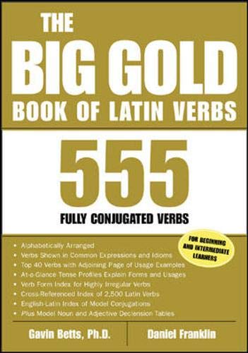The big gold book of Latin verbs Cover