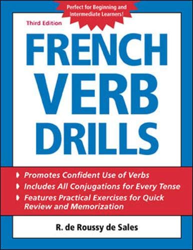 French verb drills Cover