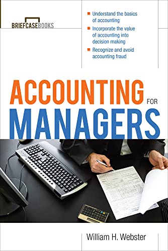 Accounting for managers Cover