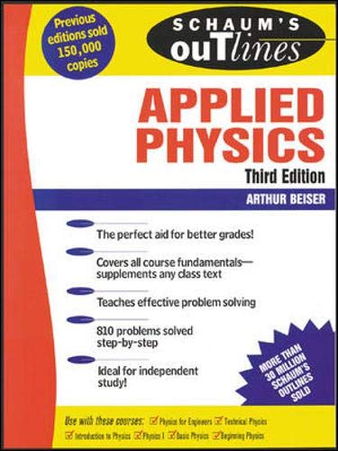 Schaum's outline of theory and problems of applied physics Cover