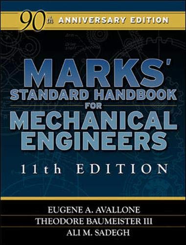 Marks' standard handbook for mechanical engineers. Cover